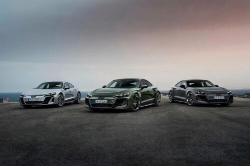 Audi refreshes the e-tron GT lineup for 2025