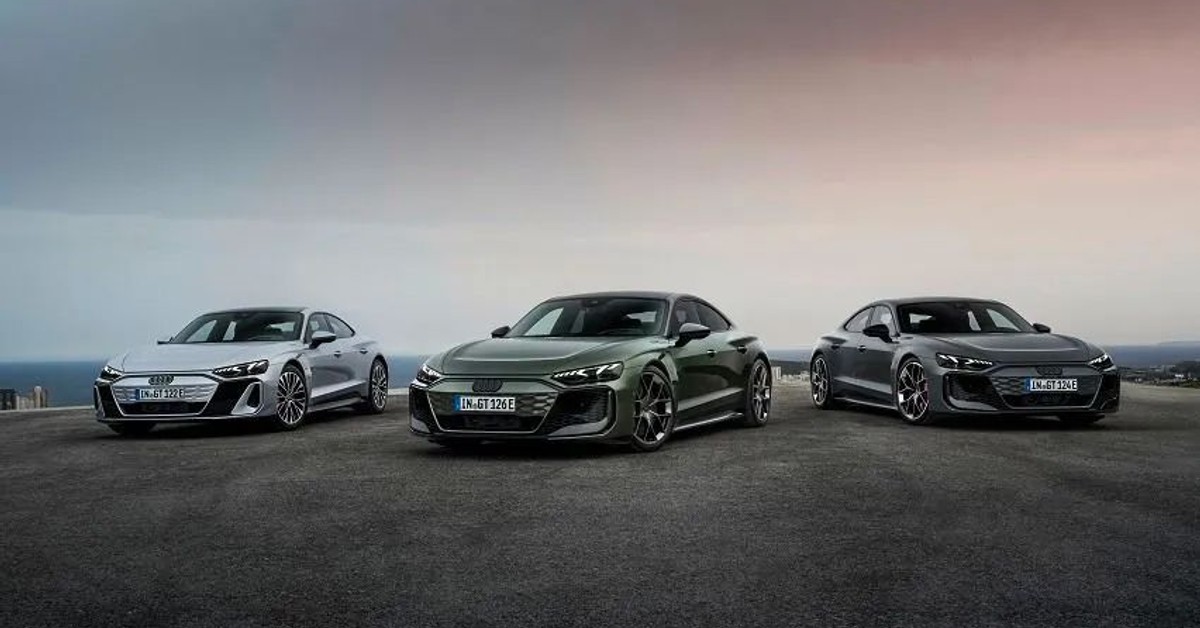 Audi refreshes the e-tron GT lineup for 2025