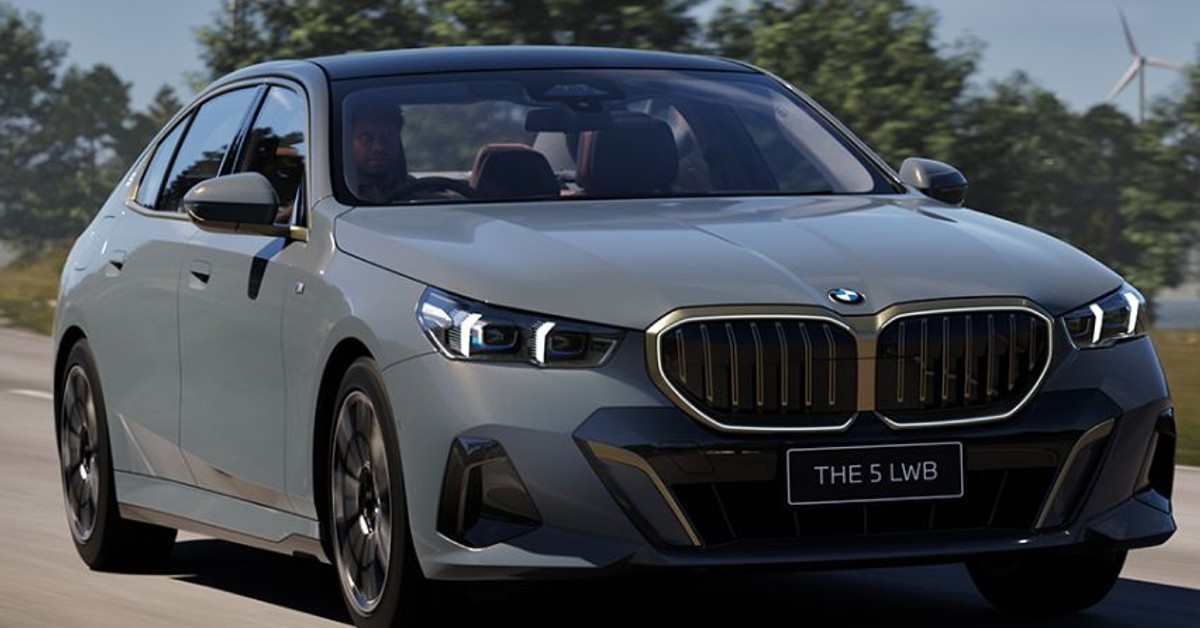 BMW 5 Series LWB lacks rear Theatre Screen in India