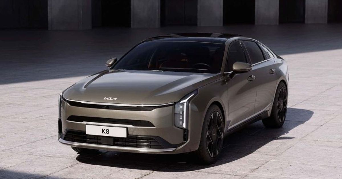 Kia debuts new K8 sedan as the Cadenza's high-tech successor