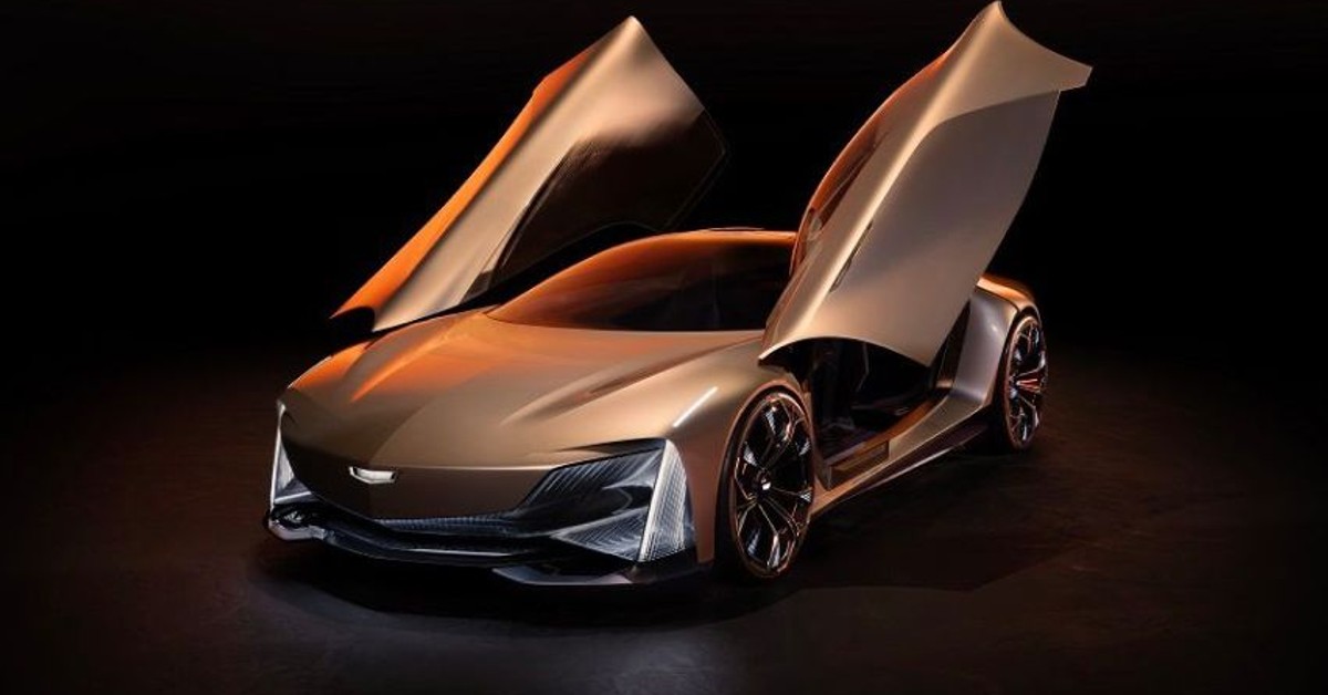 Cadillac Opulent Velocity performance EV concept breaks cover