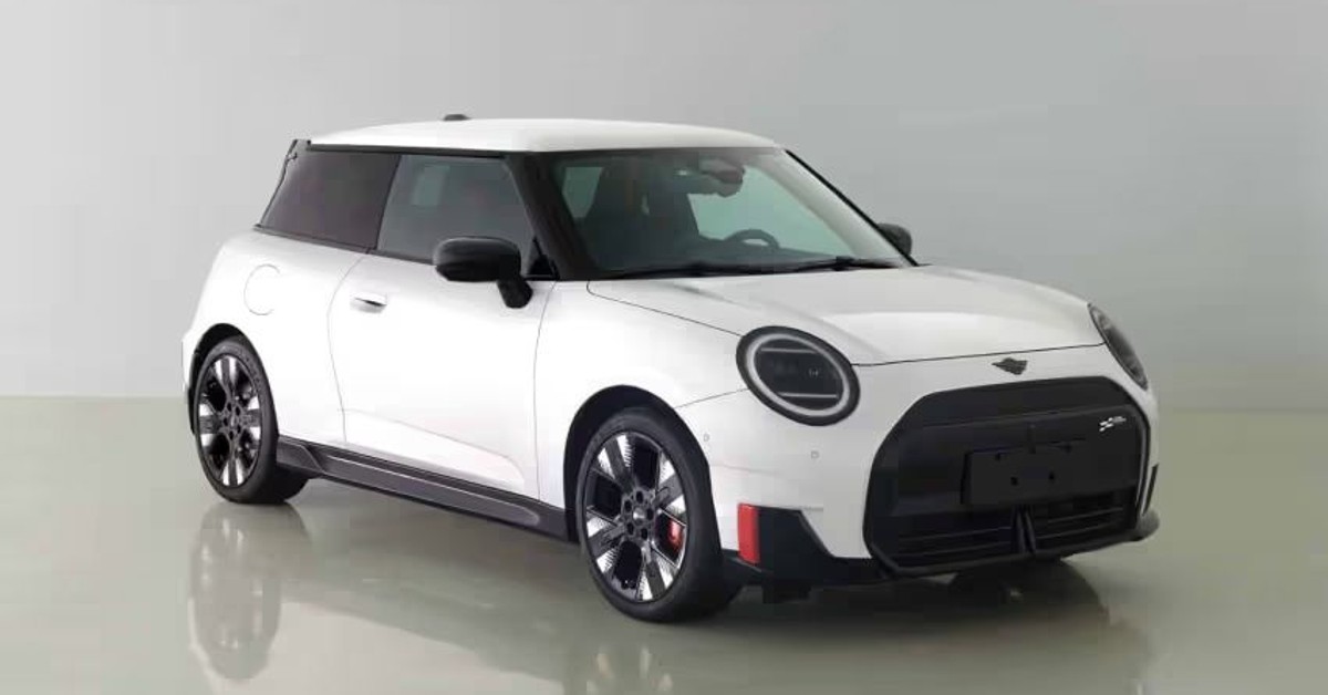 Electric Mini Cooper JCW leaked ahead of official reveal