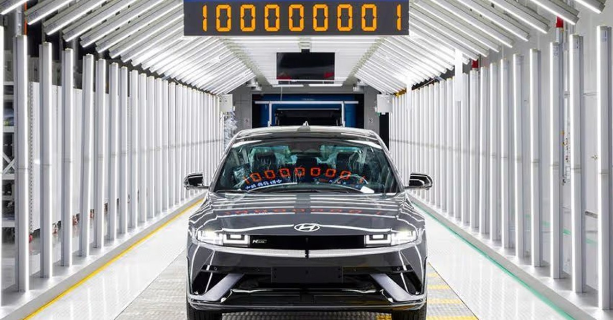 Hyundai reaches historic 100 million vehicle production mark