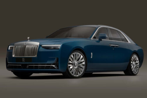 Facelifted Rolls-Royce Ghost makes its grand debut