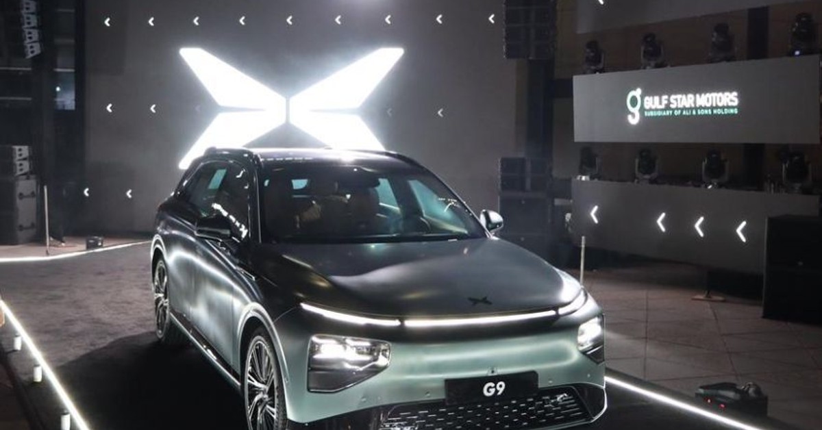 Xpeng G9 electric SUV makes debut in the UAE