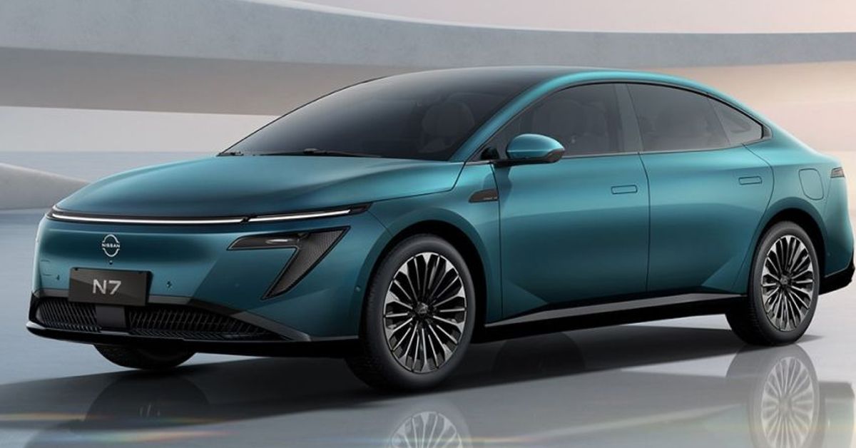 Nissan reveals N7: A new electric luxury sedan for China