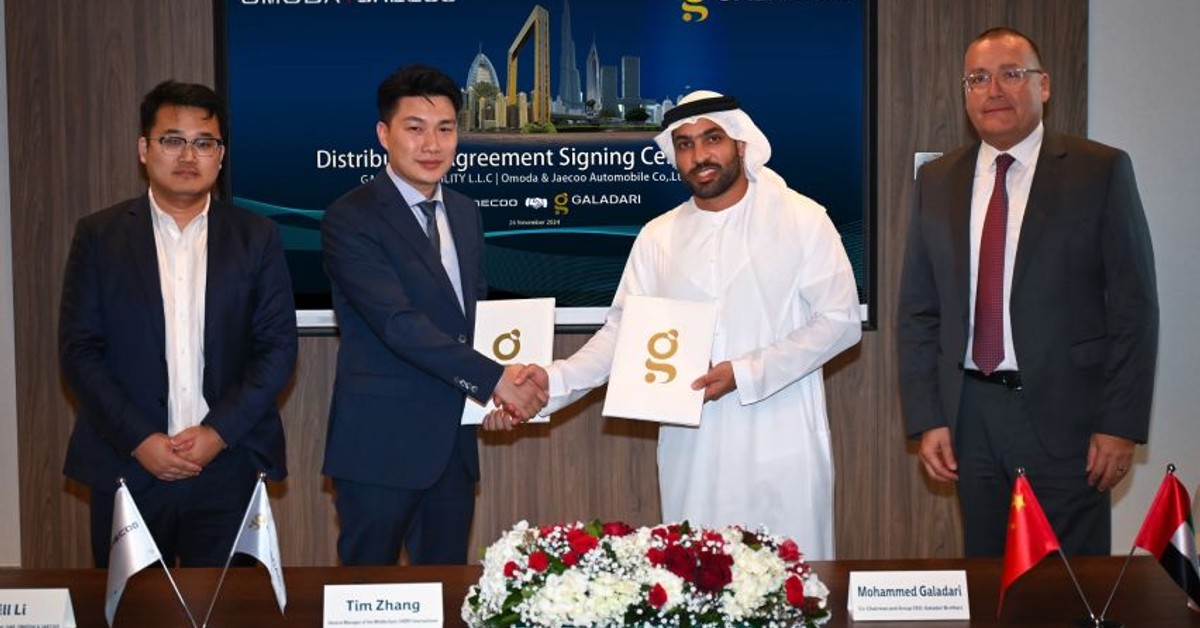 Galadari becomes the first distributor for Omoda & Jaecoo in the UAE
