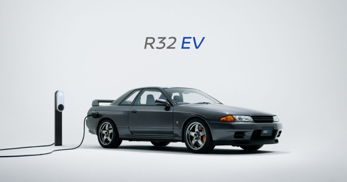 Nissan Unveils All-Electric R32 GT-R EV at 2025 Tokyo Auto Salon