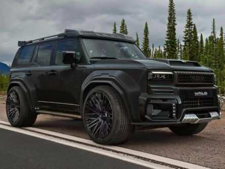 Toyota Land Cruiser Prado Black Bison Edition Gets Bold WALD Body Kit