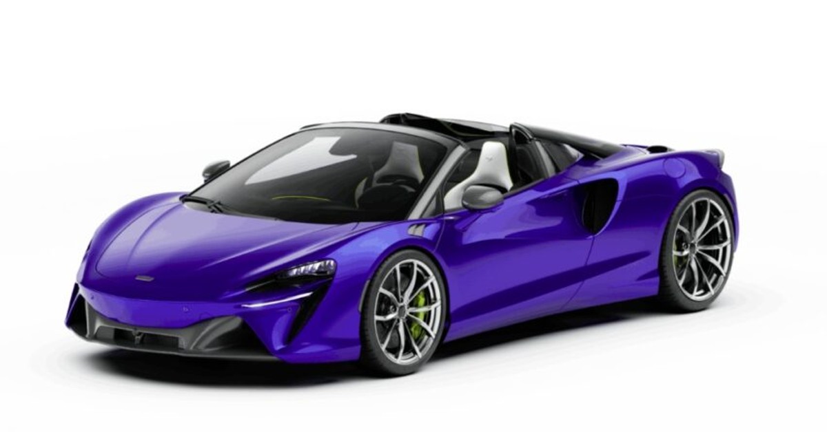 2025 McLaren Artura Spider: The Electrified Convertible Supercar