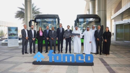 Volvo BZL Electric Buses Arrive in Abu Dhabi, Driving Green Future