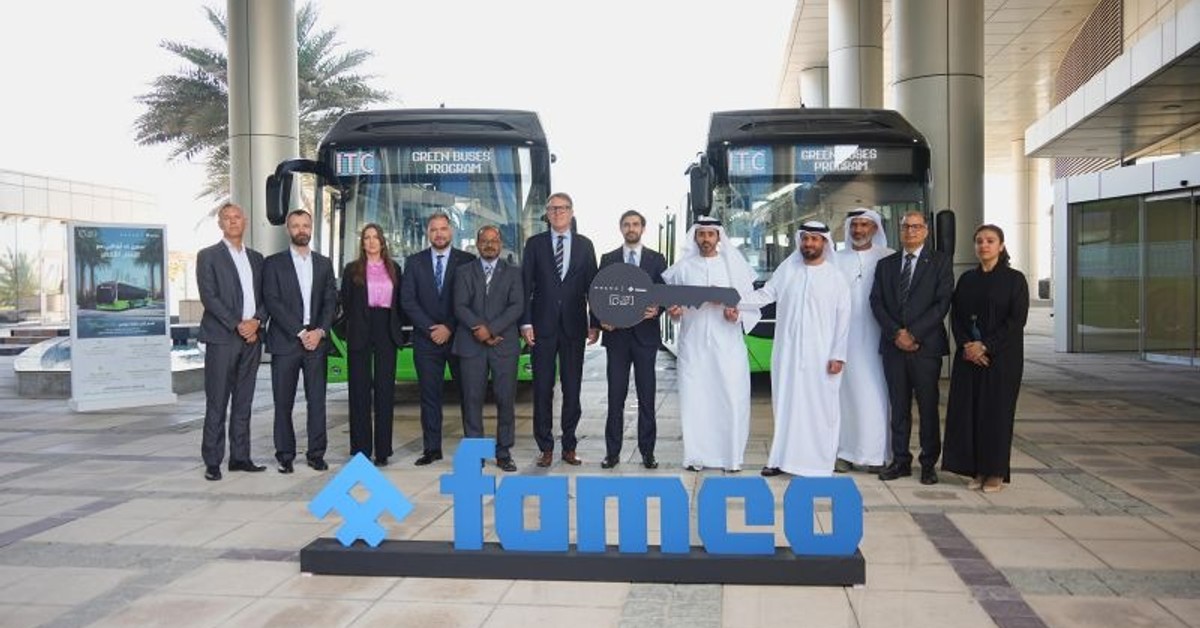 Volvo BZL Electric Buses Arrive in Abu Dhabi, Driving Green Future