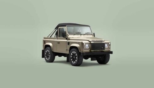 Land Rover Classic Revives Defender V8 Soft Top with Bespoke Luxury