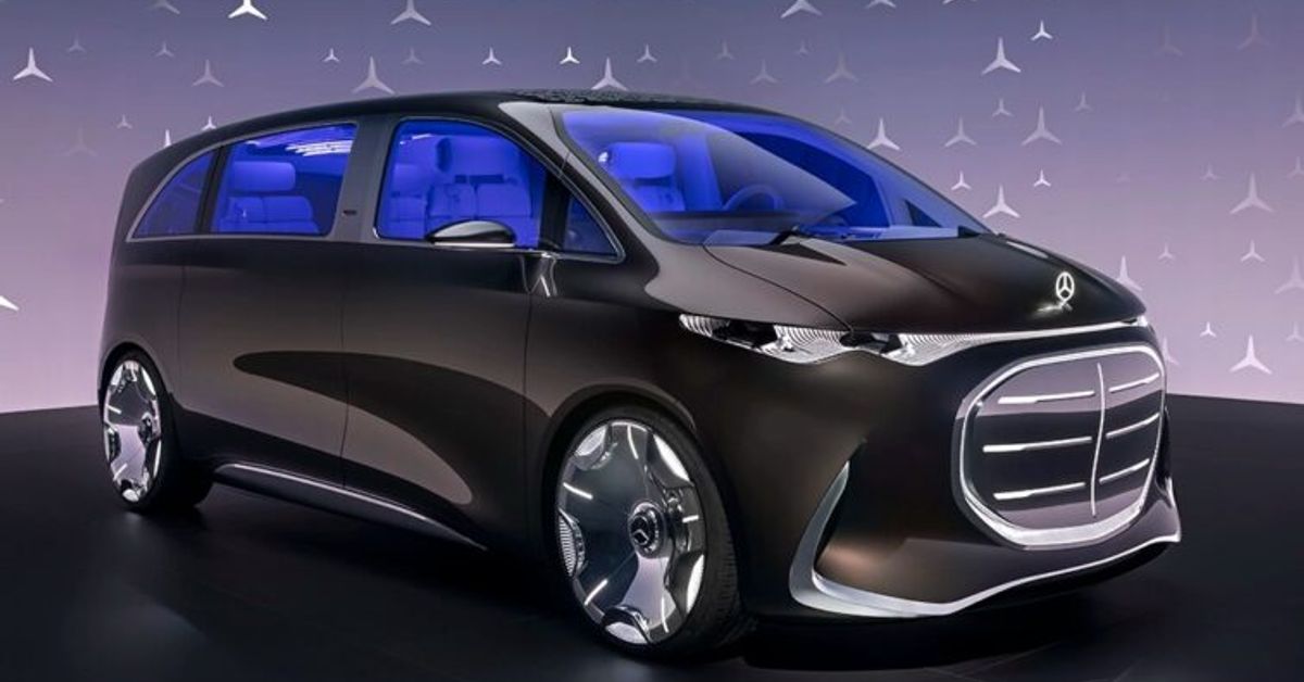 Mercedes-Benz Vision V Unveiled as Ultra-Luxury Electric Van Concept
