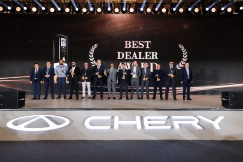 Chery UAE &amp; AW Rostamani Receive 4 Prestigious Awards from Chery International, Named Best Dealer and Full-Star Outstanding Dealer
