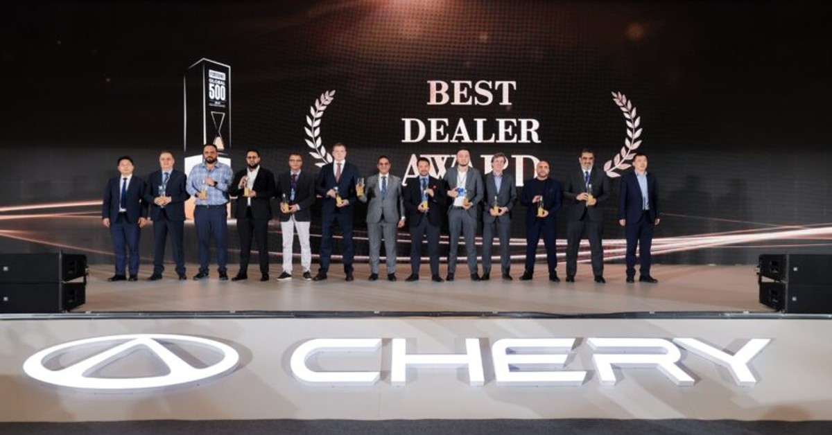 Chery UAE & AW Rostamani Receive 4 Prestigious Awards from Chery International, Named Best Dealer and Full-Star Outstanding Dealer