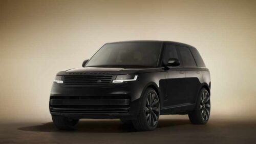 Discover the Very Exclusive Range Rover SV Black Edition