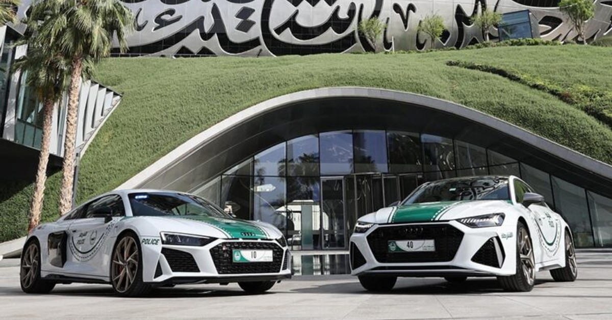 Audi RS7 Performance Joins Luxury Patrol Fleet of Dubai Police 