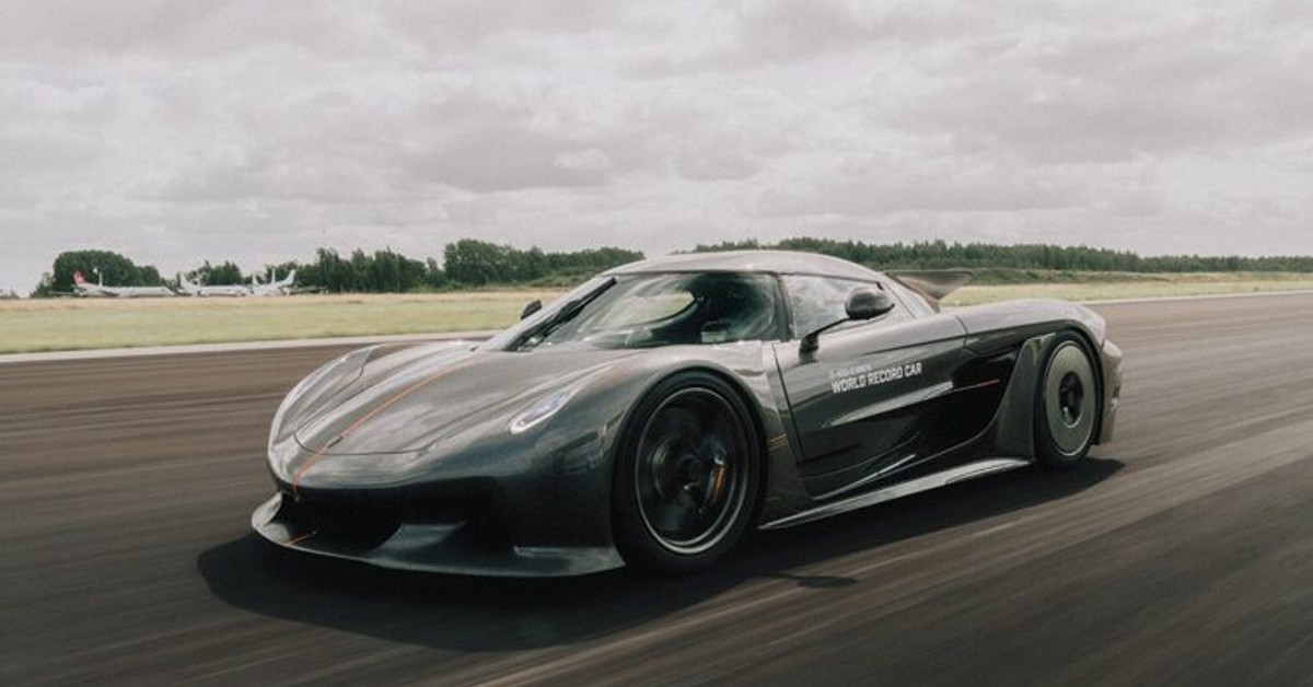 Koenigsegg Jesko Absolut reclaims the 0-400 kmph world record from the Rimac