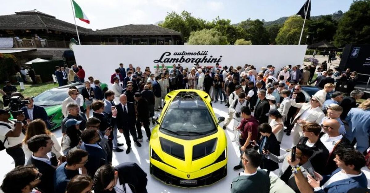 Lamborghini Fenomeno Debuts at ‘The Quail’ as Hybrid Hypercar Masterpiece