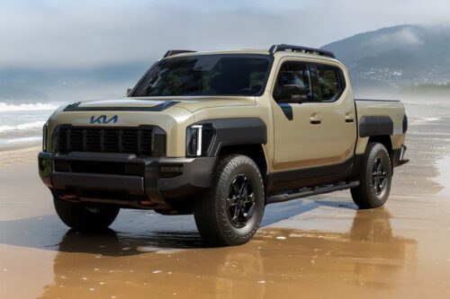 Kia Tasman Takes the Stage - Desert Showcase in Jordan