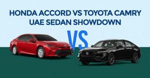 Honda Accord vs Toyota Camry – Best Sedan for Daily Driving in the UAE