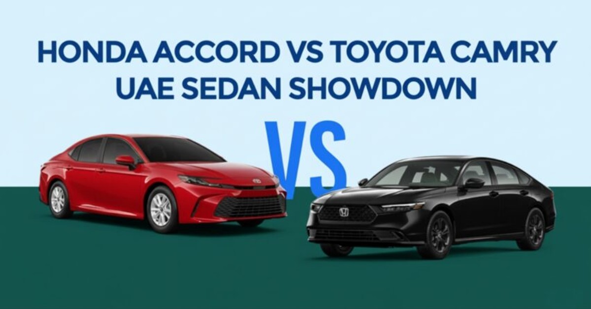 Honda Accord vs Toyota Camry – Best Sedan for Daily Driving in the UAE