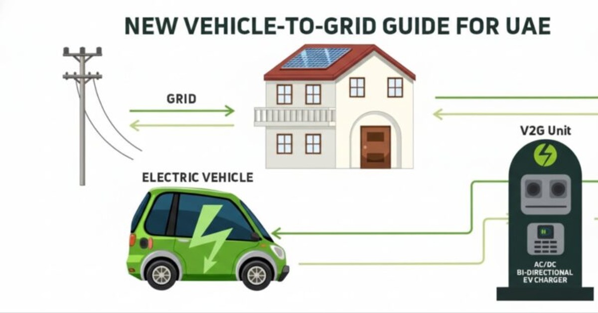 New Vehicle-to-Grid Guide for UAE: Latest Readiness of Buildings and EVs