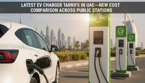 Latest EV Charger Tariffs in UAE—New Cost Comparison Across Public Stations