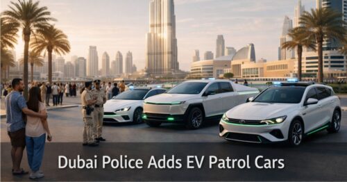 Dubai Police Adds EV Patrol Cars