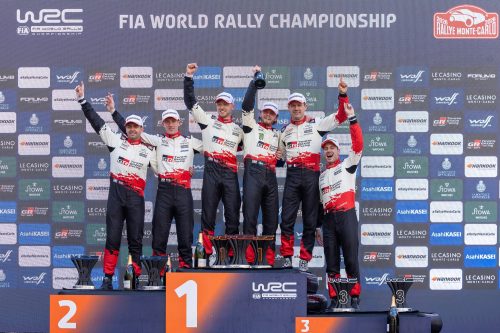 Toyota GAZOO Racing Dominates Rallye Monte-Carlo with Historic 1-2-3 Finish