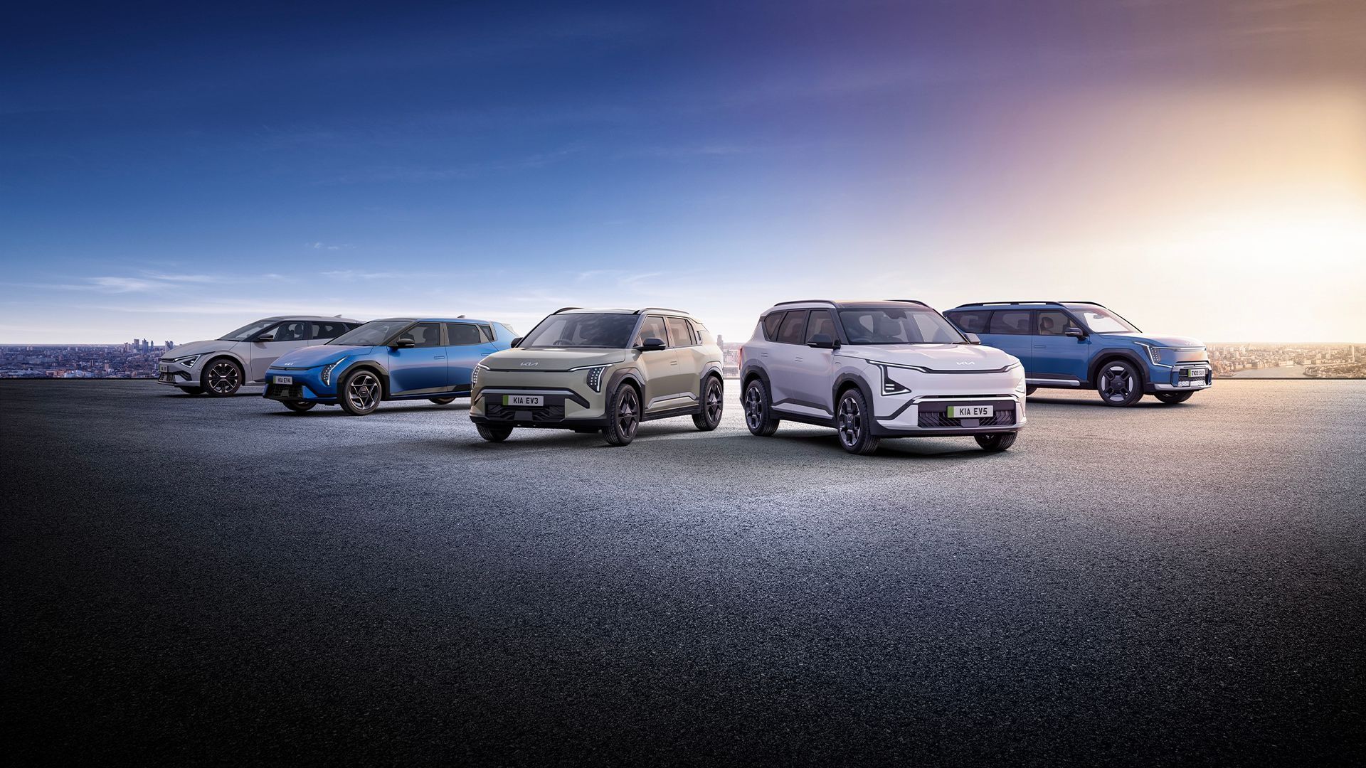 KIA EV Line-Up