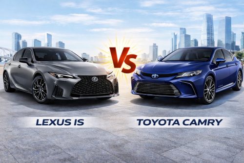 2026 Lexus IS vs Toyota Camry: A Comparison of Luxury, Comfort and Everyday Performance