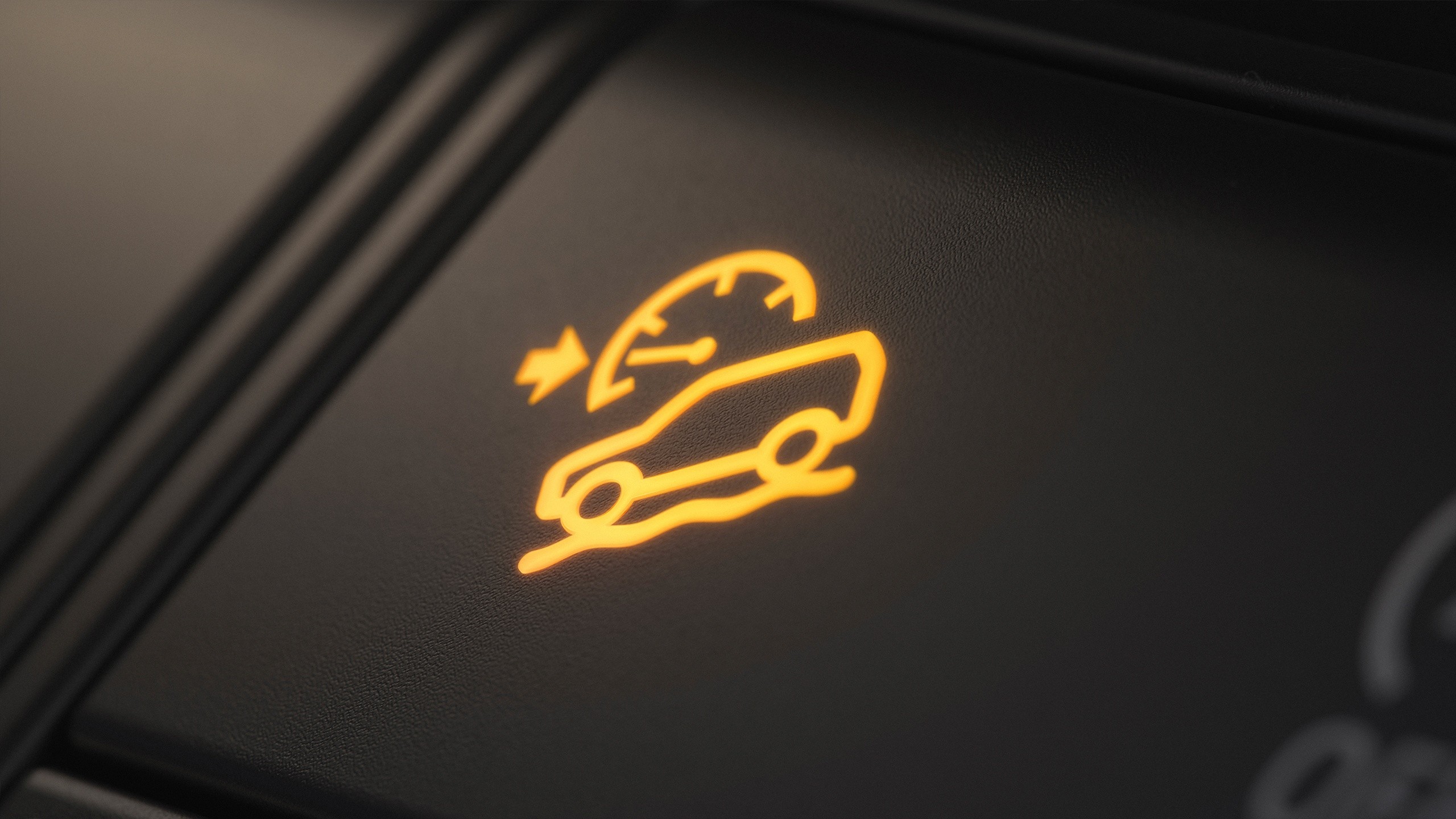 Hill descent control indicator showing off-road driving assistance feature