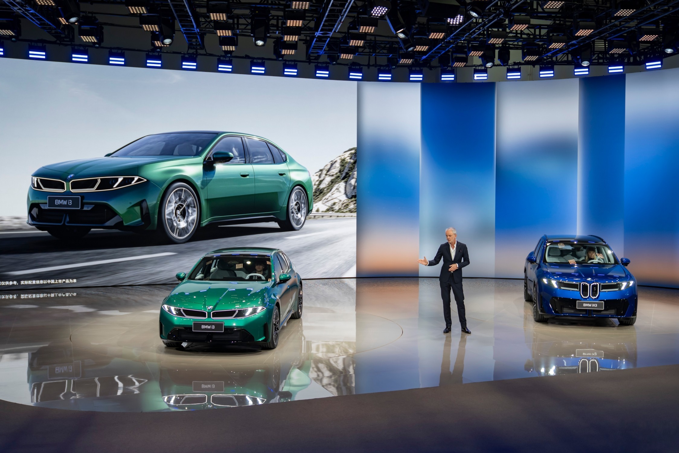 The new BMW i3 Long Wheelbase and the new BMW iX3 Long Wheelbase