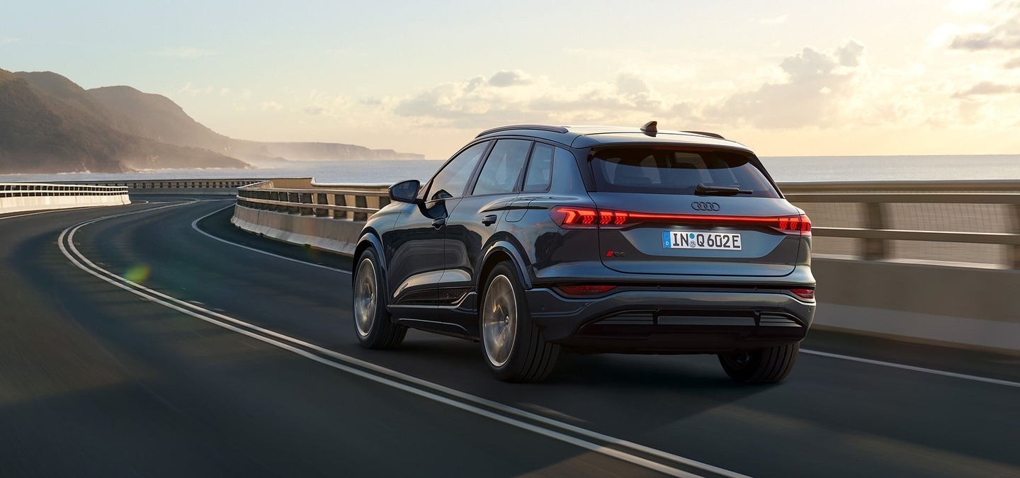 Audi Q6 Sportback Rear View