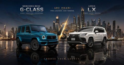 Choosing Between G-Class and Lexus LX? Here’s What UAE Buyers Should Know