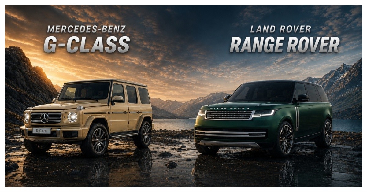Mercedes-Benz G-wagon vs Land Rover Range Rover: Bold Icon or Refined Luxury on UAE Roads?