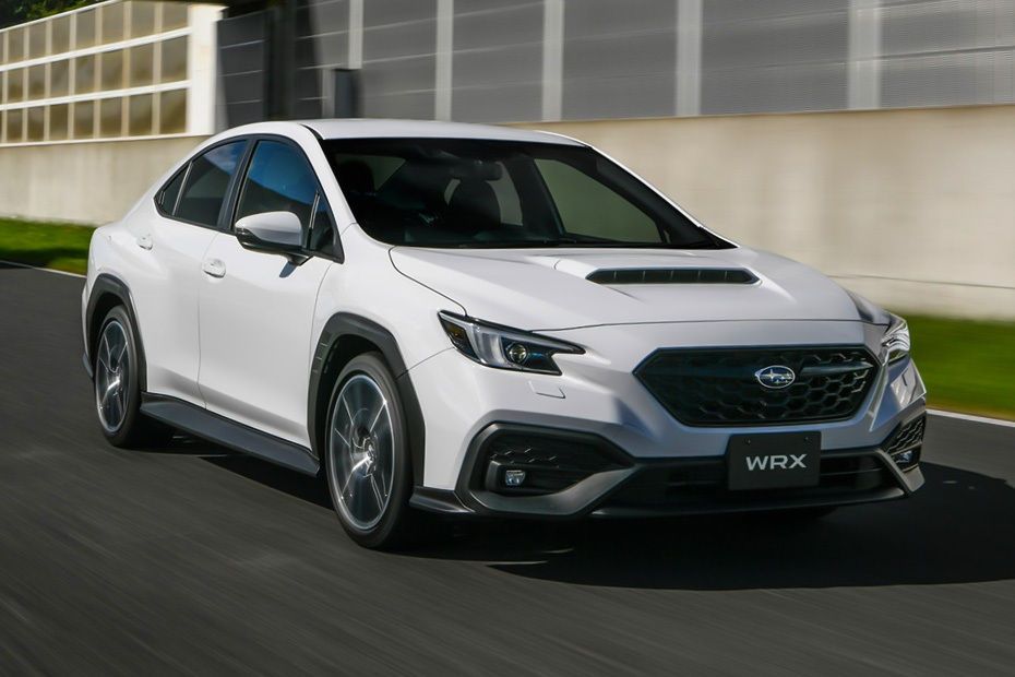 Subaru WRX Exterior in White Color