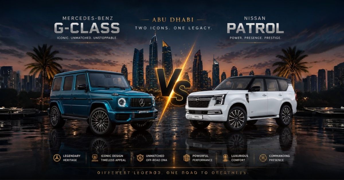 Mercedes G-Class or Nissan Patrol: Which SUV Should You Choose?