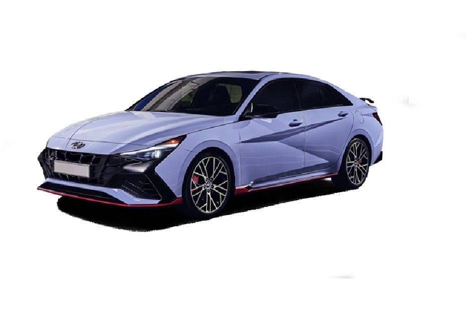 Hyundai Elantra N sporty sedan with sharp body styling and performance-focused exterior design