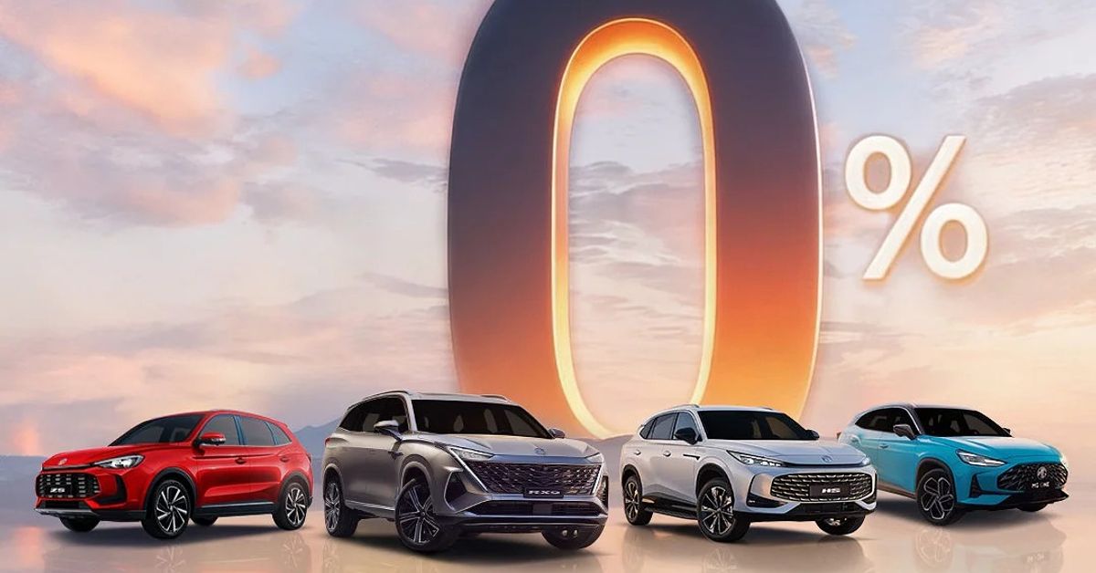 MG Motor UAE June Offer: 0% Finance + Six-Month Payment Delay