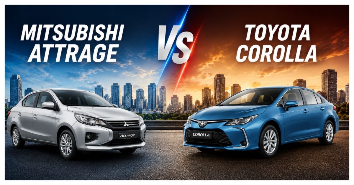  Toyota Corolla vs Mitsubishi Attrage: Which Budget Sedan Wins UAE Buyers?