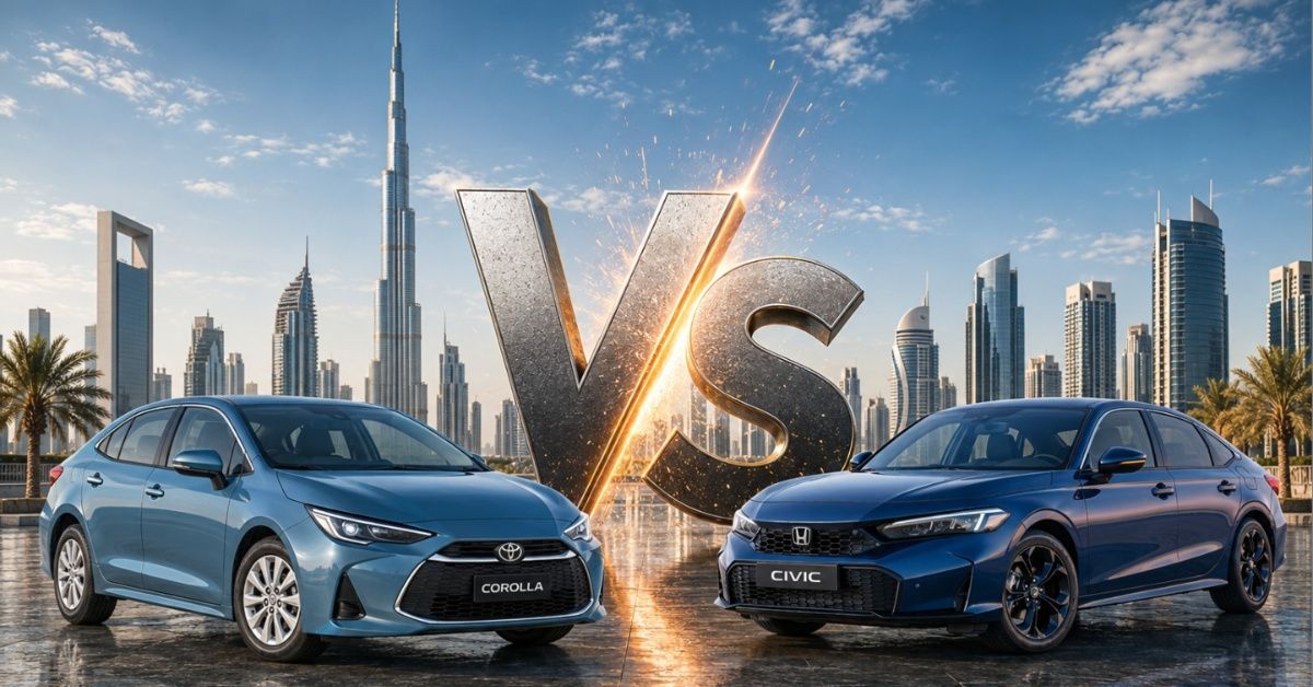 Toyota Corolla vs Honda Civic in UAE: Which Sedan Is Right for You?