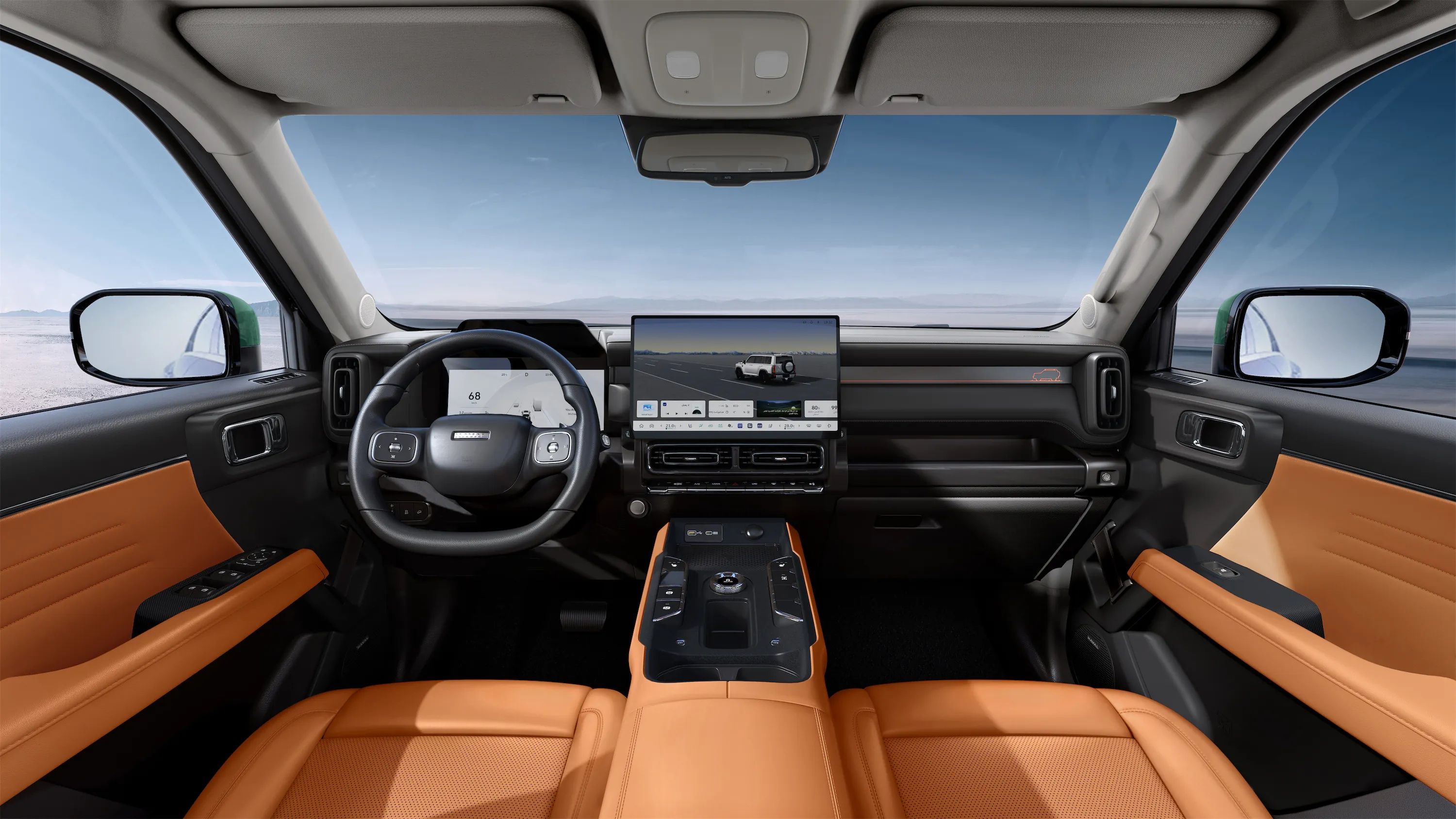Haval V7 modern interior layout