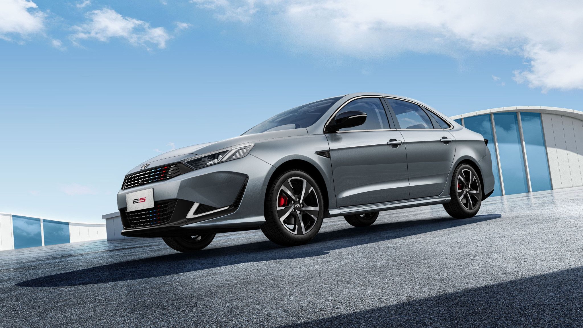 Kaiyi E5 sporty sedan exterior