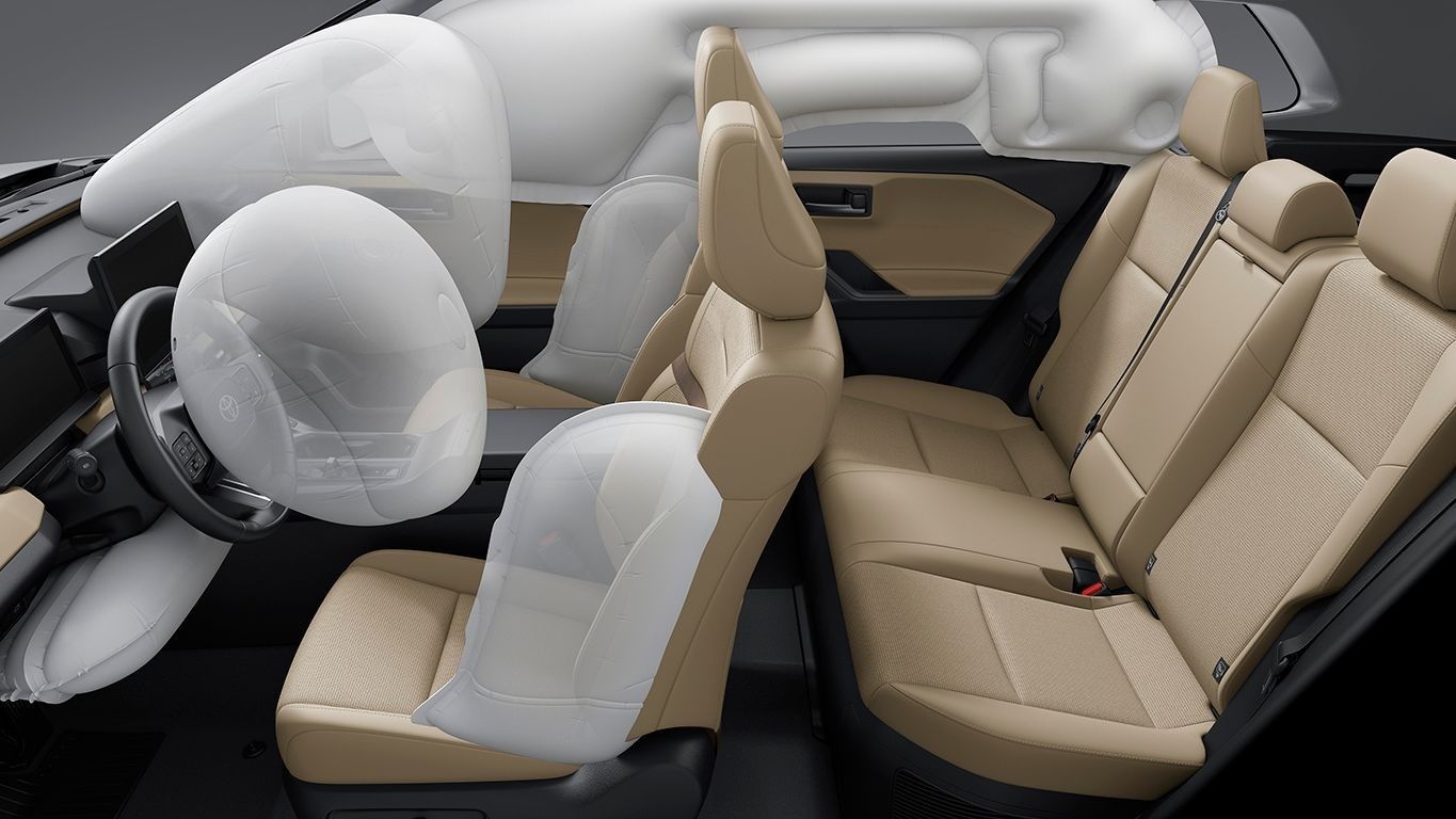 Toyota RAV4 airbag safety system