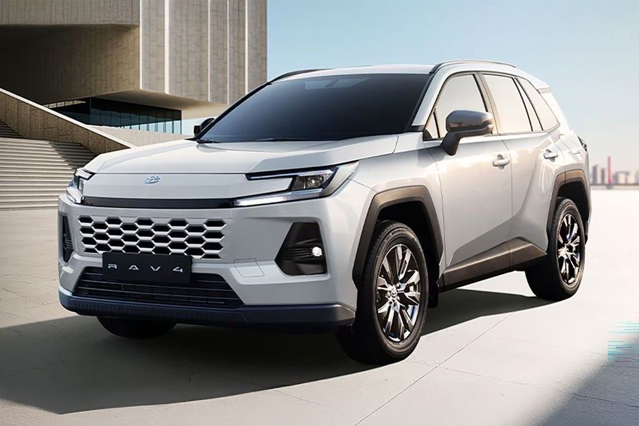 2026 Toyota RAV4 featuring bold front styling and modern SUV design
