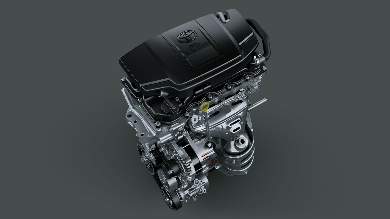 Toyota 1.5L petrol engine powering the 2026 Yaris sedan
