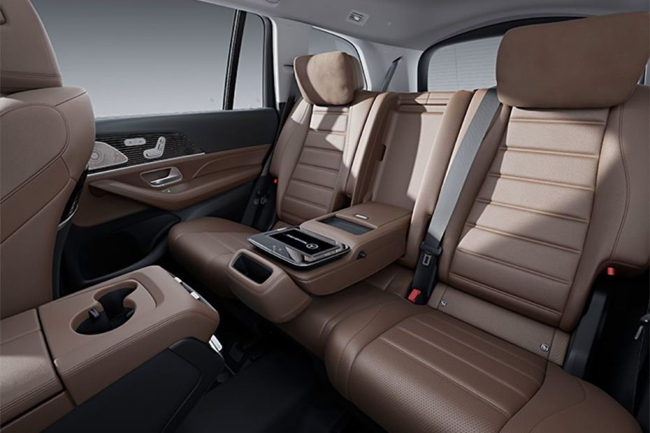 Mercedes-Benz GLS rear cabin with premium leather seats